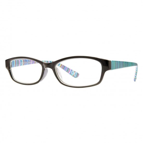 Foster Grant - Brianna Blue Womans Reading Glasses With Free Case