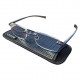 Foster Grant - Crystal Vision - AL40 - Rimless Reading Glasses With Free Case