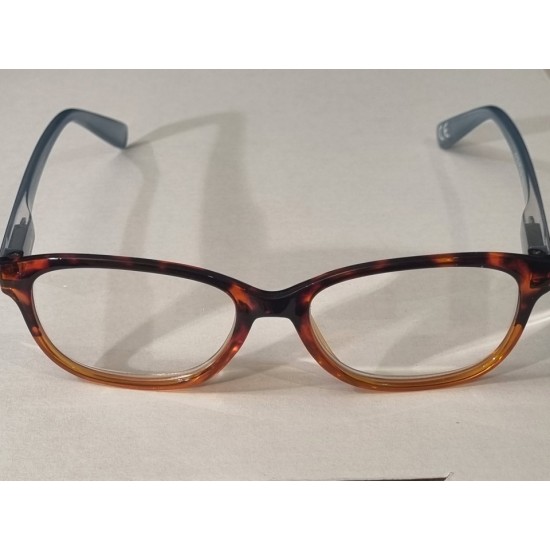 Boots - (FGX) - Tort/Blue Ladies Reading Glasses With Sprung Hinges