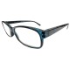 FGX - Clara Teal Reading Glasses With Free Case