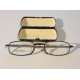Premium Folding Compact Reading Glasses In Metal Case. Black. Premium Folding Compact Reading Glasses In Metal Case. Black.