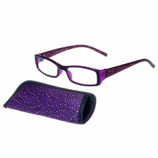 Foster Grant Cora Purple reading Glasses With Free Matching Case