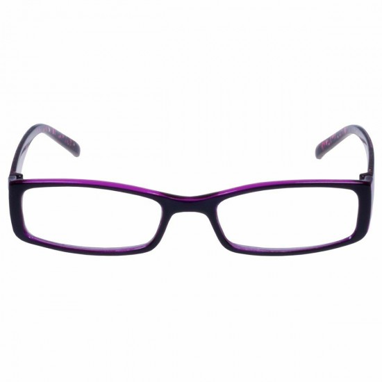 Foster Grant Cora Purple reading Glasses With Free Matching Case