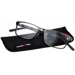Foster Grant - Ironman - Ironflex Reading Glasses Im1000 Gun With Case