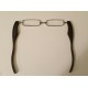 Foster Grant Compact "On The Go" Folding Ultra Slim Reading Glasses. Black