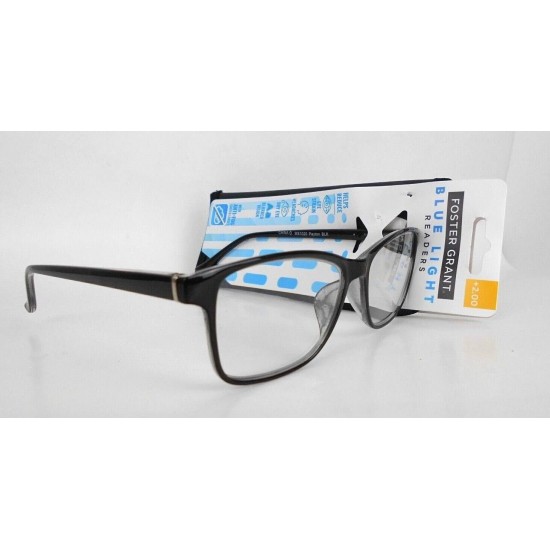 Foster Grant - Payton - Blue Light Anti-Fog Reading Glasses + Free Case Foster Grant - Payton - Blue Light Anti-Fog Reading Glasses + Free Case
