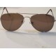 Silver Pilot Style Sunglasses