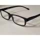 FGX - Ray Black Reading Glasses With Free matching Case