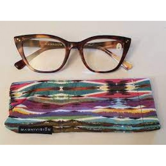 Foster Grant - Magnivision - Siggy Tor - Womens - Premium Reading Glasses + Case