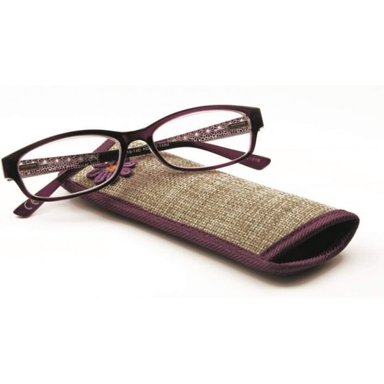 Magnivision (Foster Grant) - Tessa Prp - Woman's - Reading Glasses + Free Case Magnivision (Foster Grant) - Tessa Prp - Woman's - Reading Glasses + Free Case