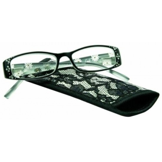 Foster Grant (Magnivision)  Tilly Black Ladies Reading Glasses